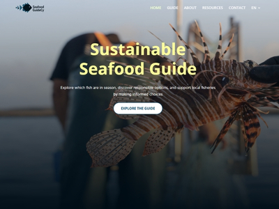 New website: Seafood guide CY